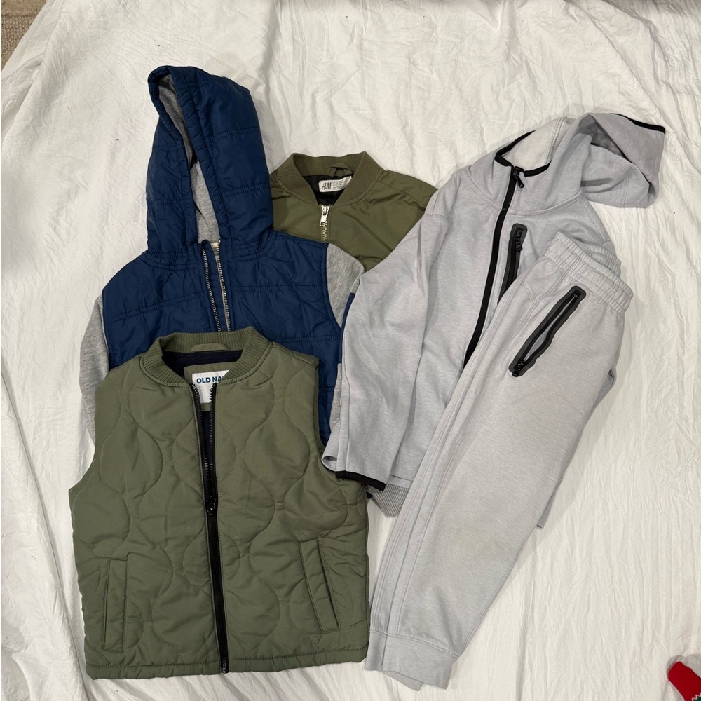Boys Outwear and Jogging Set Bundle